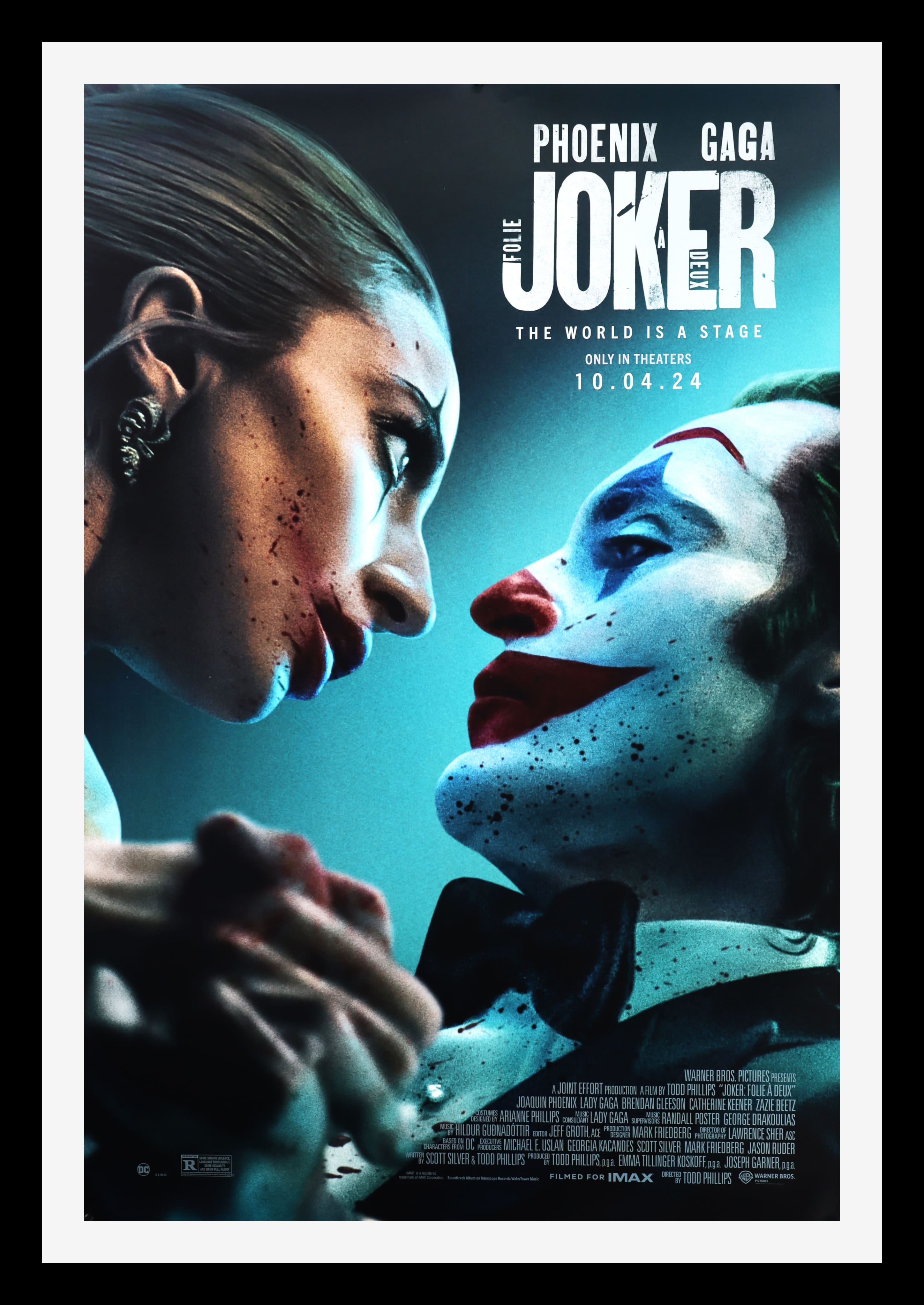 Joker Folie à Deux Original Movie Poster Famous Movie Posters