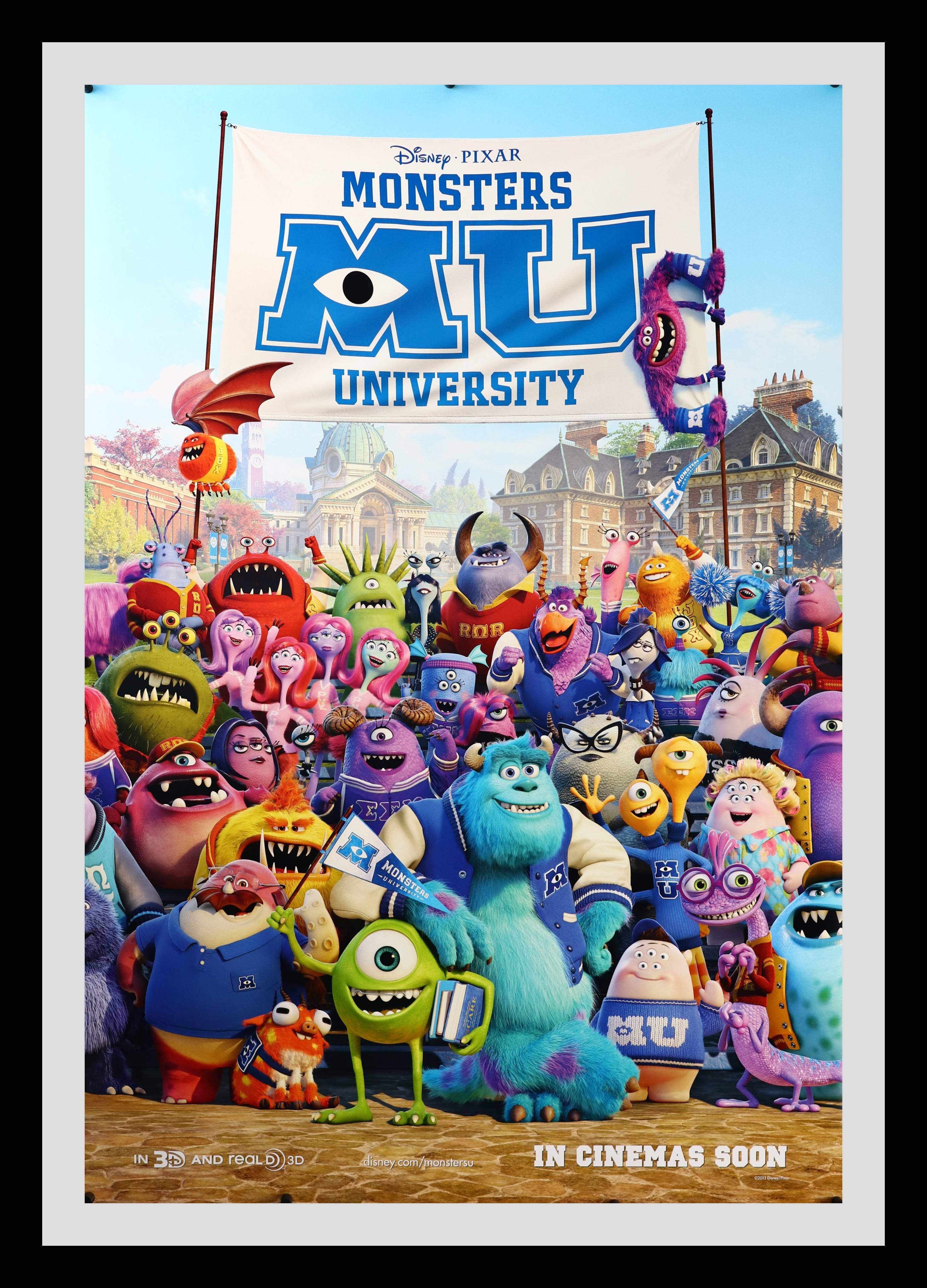 Monsters University Original Movie Poster