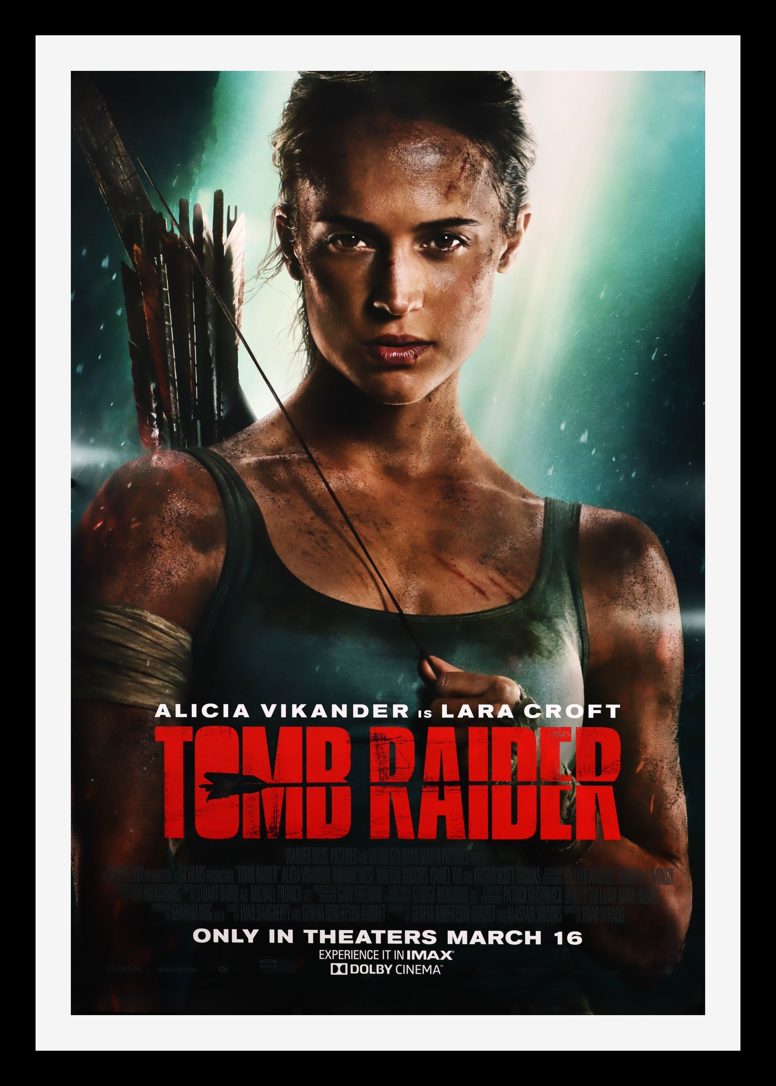 Tomb Raider Original Movie Poster Famous Movie Posters