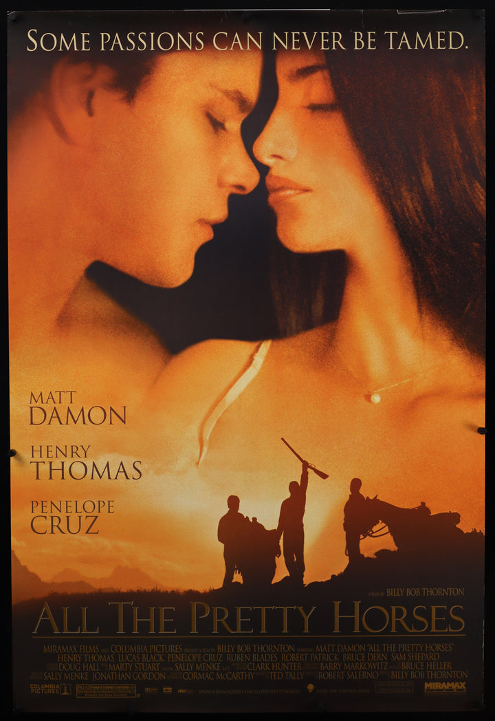 All The Pretty Horses Original Movie Poster