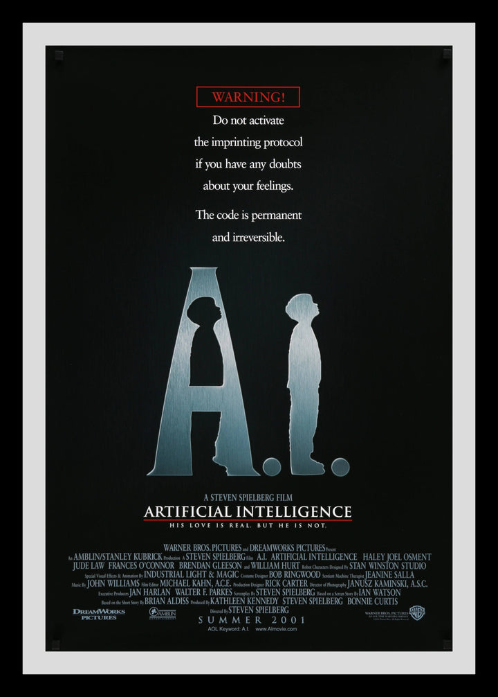 Artificial Intelligence Original Movie Poster