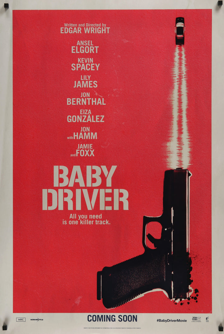 Baby Driver Original Movie Poster