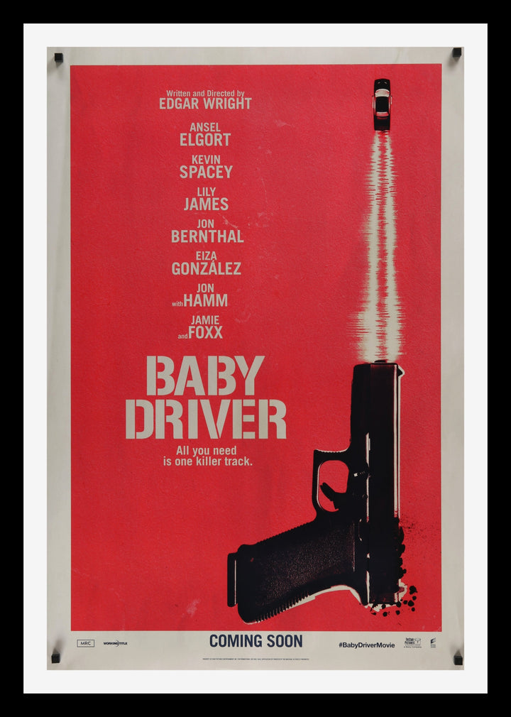 Baby Driver Original Movie Poster