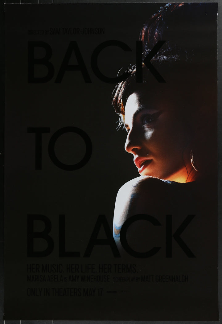 Back to Black Original Movie Poster