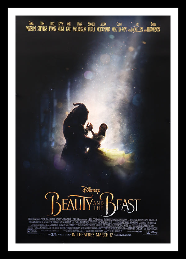 Beauty and The Beast (2017) Original Movie Poster