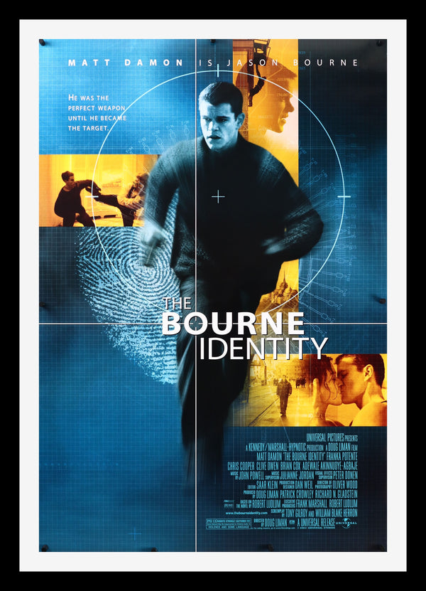 The Bourne Identity Original Movie Poster