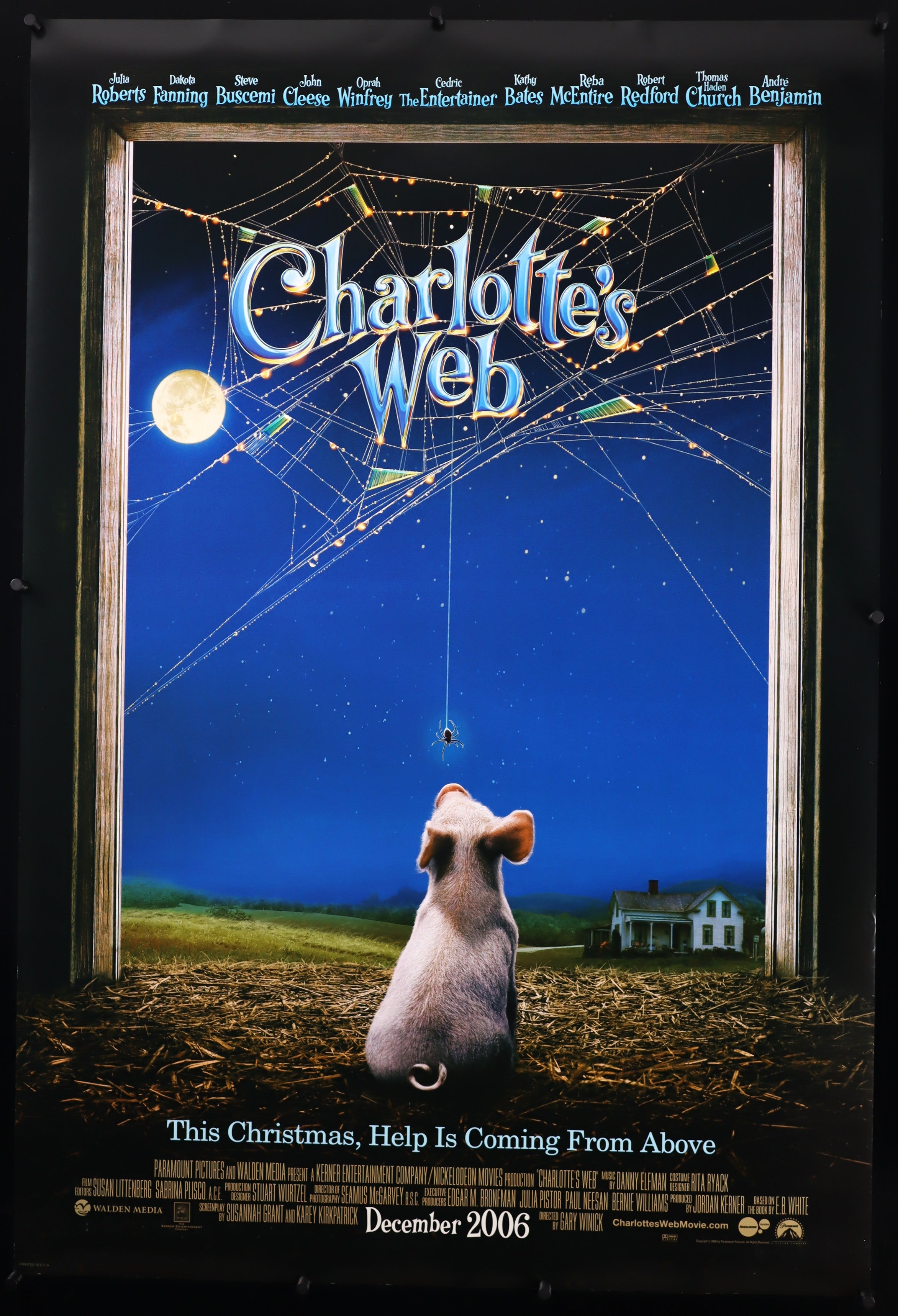 Charlottes Web Original Movie Poster - Famous Movie Posters