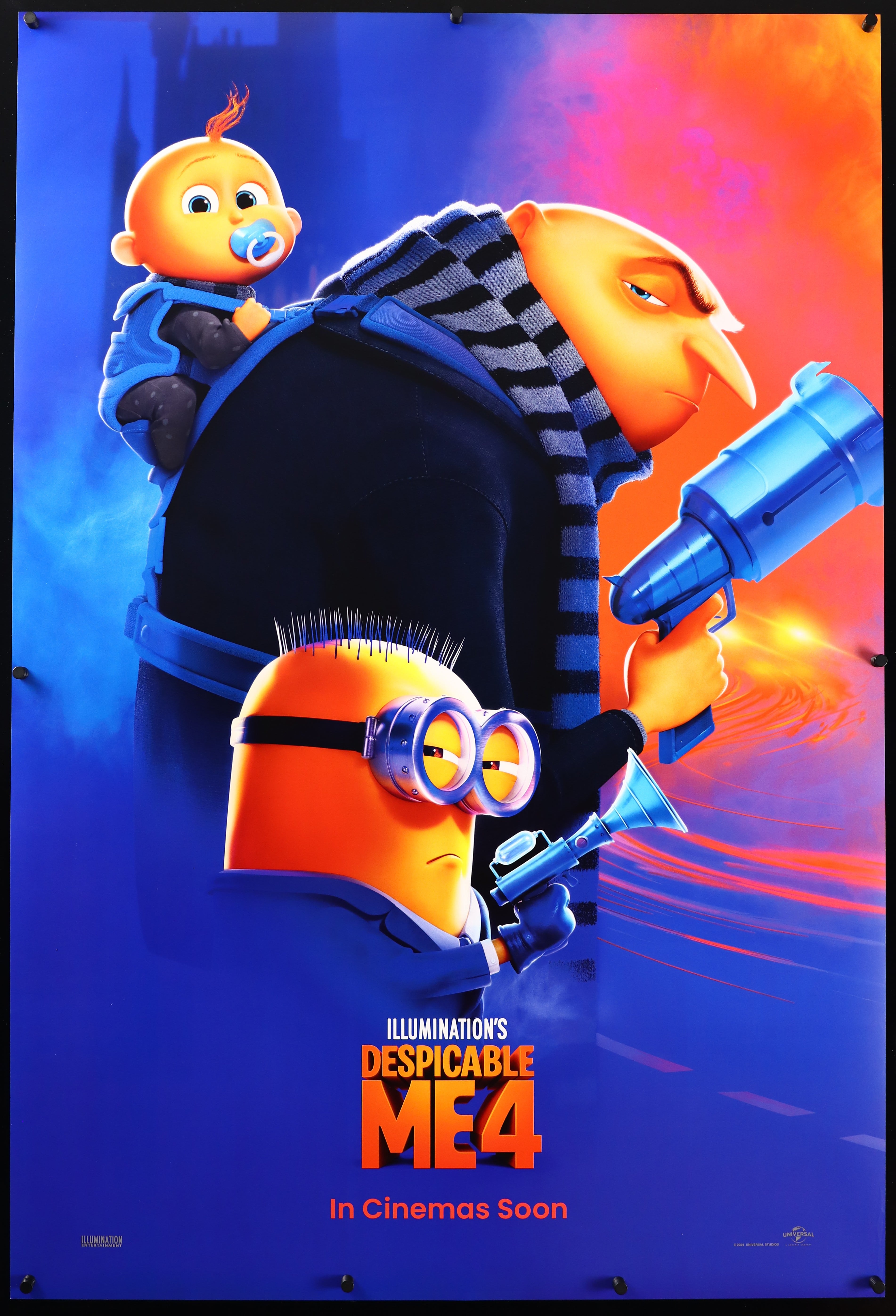 Despicable Me 4 Original Movie Poster - Famous Movie Posters