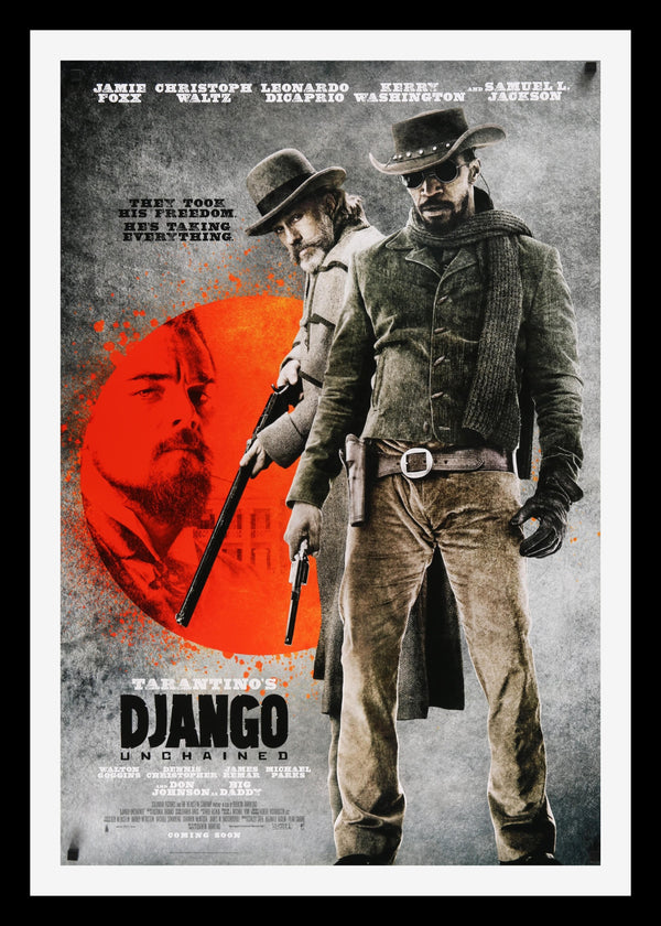 Django Unchained Original Movie Poster