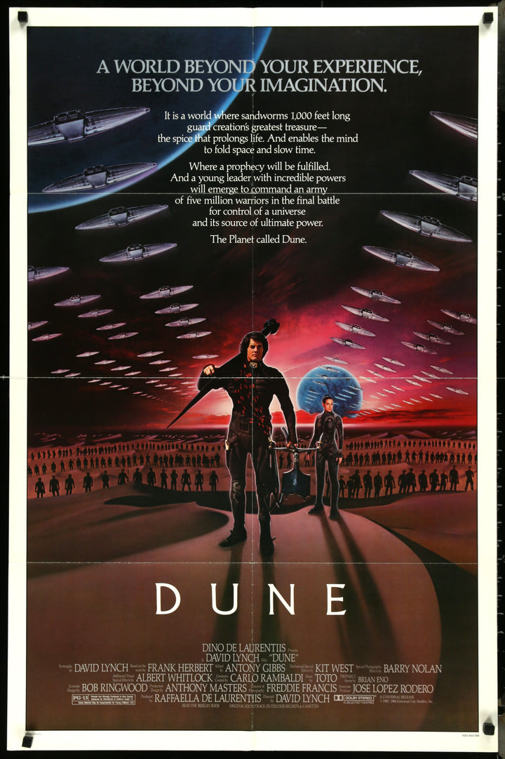 Dune Original Movie Poster
