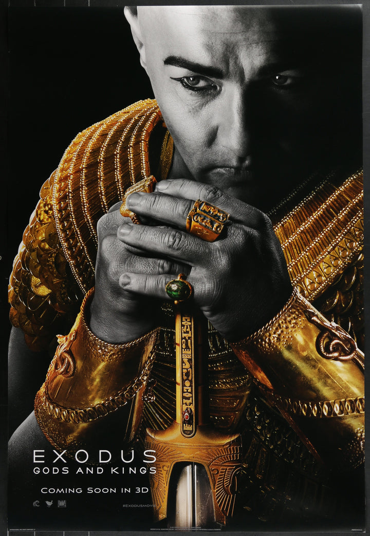 Exodus: Gods and Kings Original Movie Poster