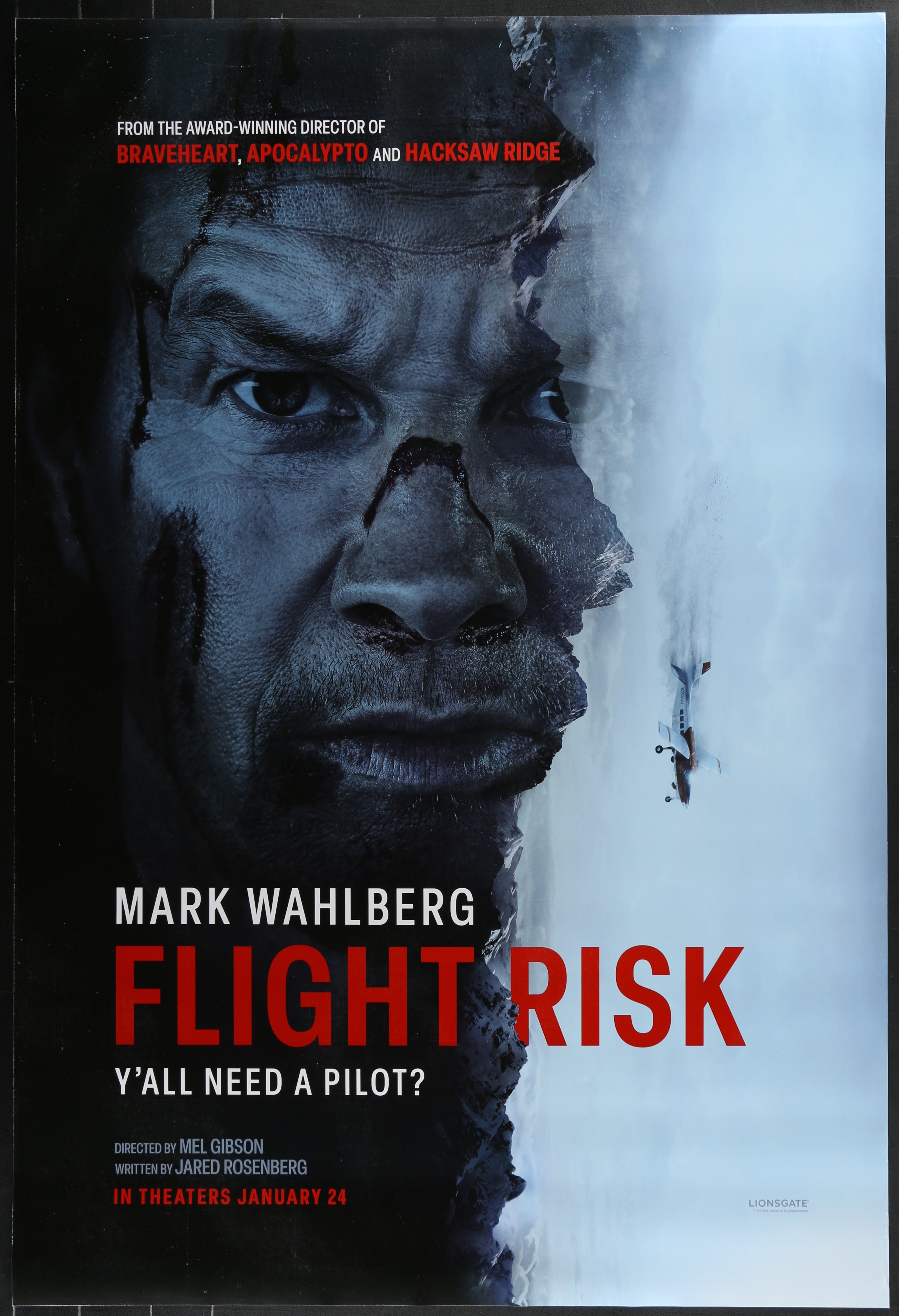 Time Risk Movie Flight Risk Original Movie Poster - Famous Movie Posters