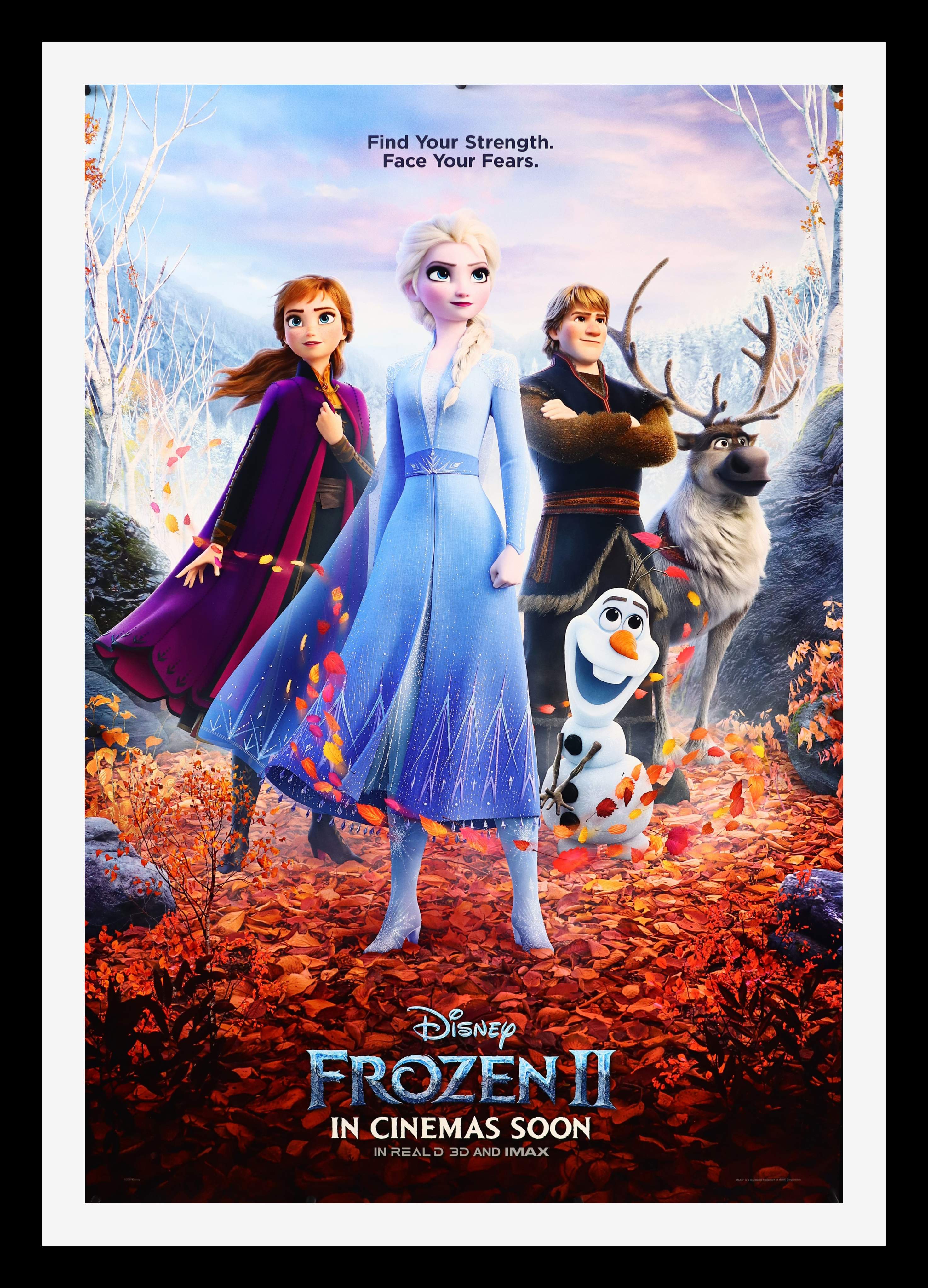 Frameworth Frozen 2 Framed Movie Poster
