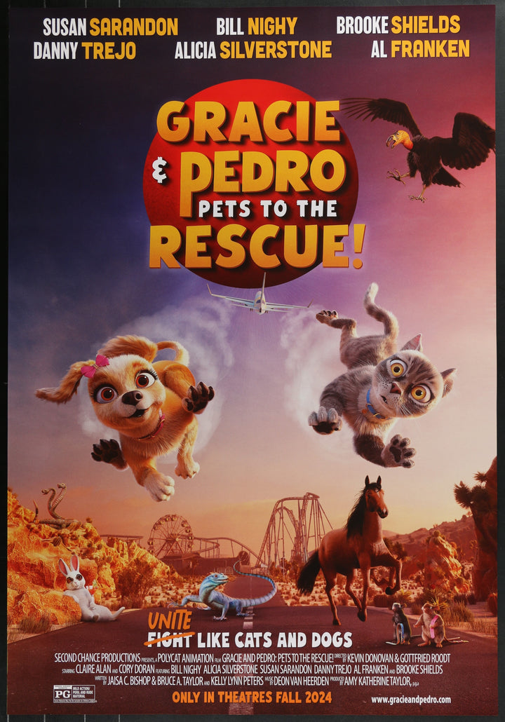 Gracie and Pedro: Pets to the Rescue Original Movie Poster