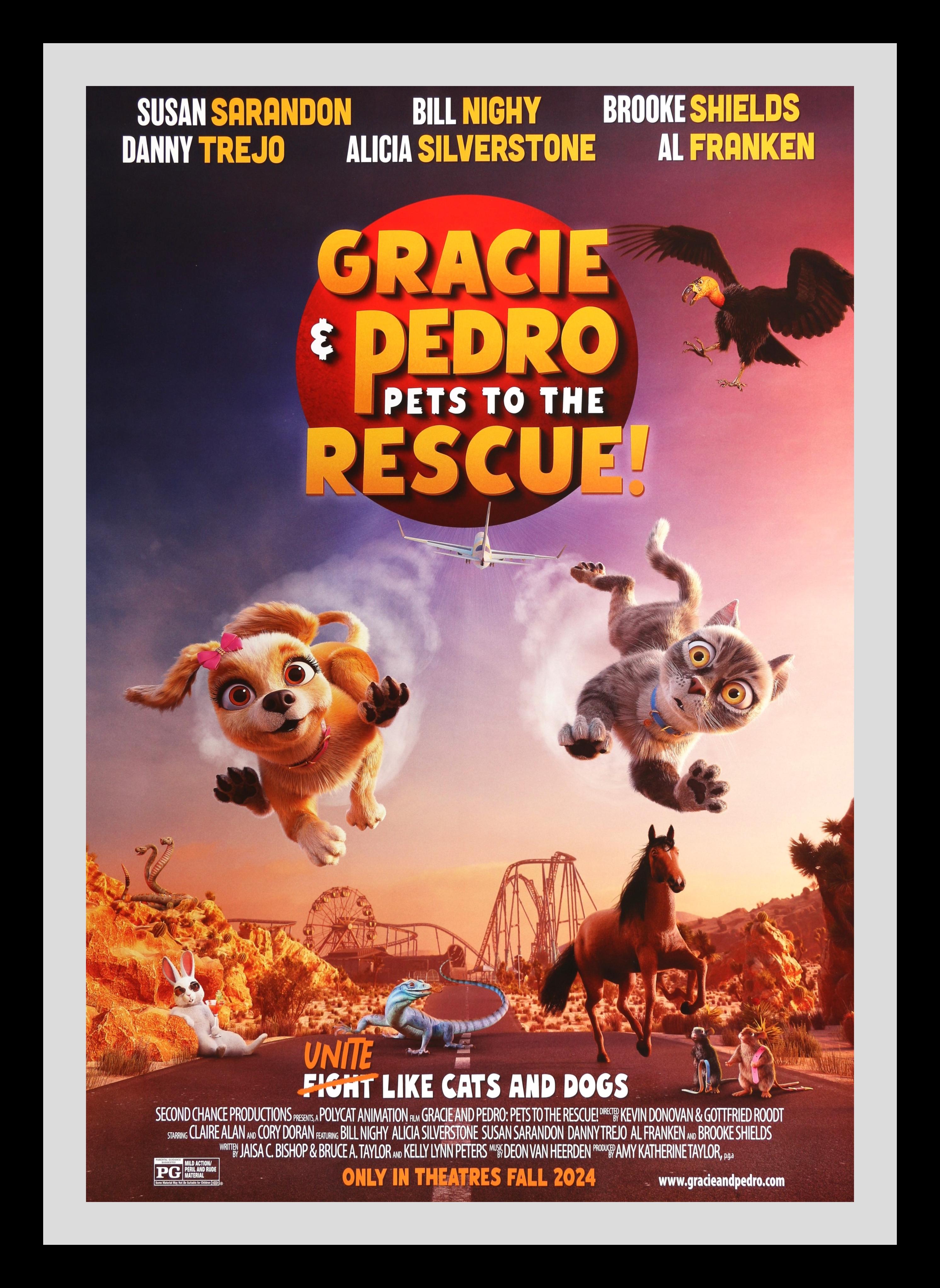 Gracie and Pedro: Pets to the Rescue Original Movie Poster - Famous ...