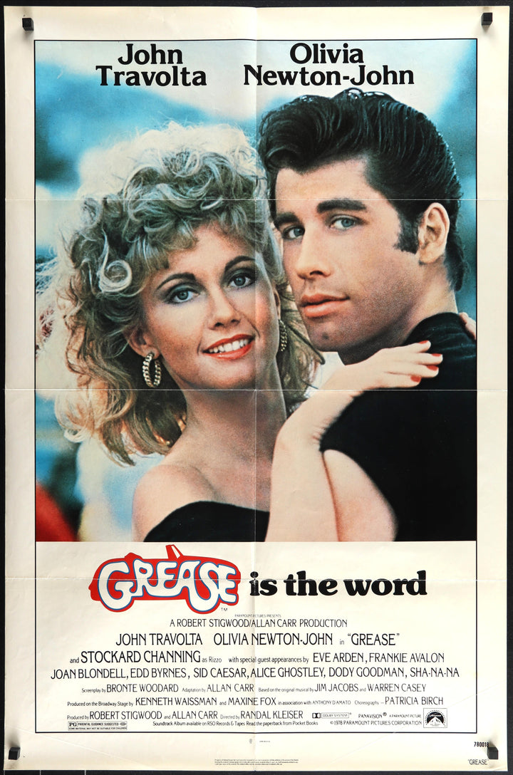 Grease Original Movie Poster
