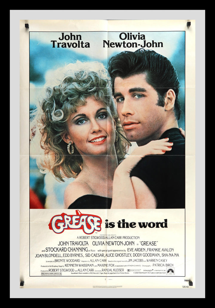 Grease Original Movie Poster
