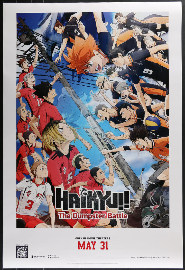 Haikyu!! The Dumpster Battle Original Movie Poster