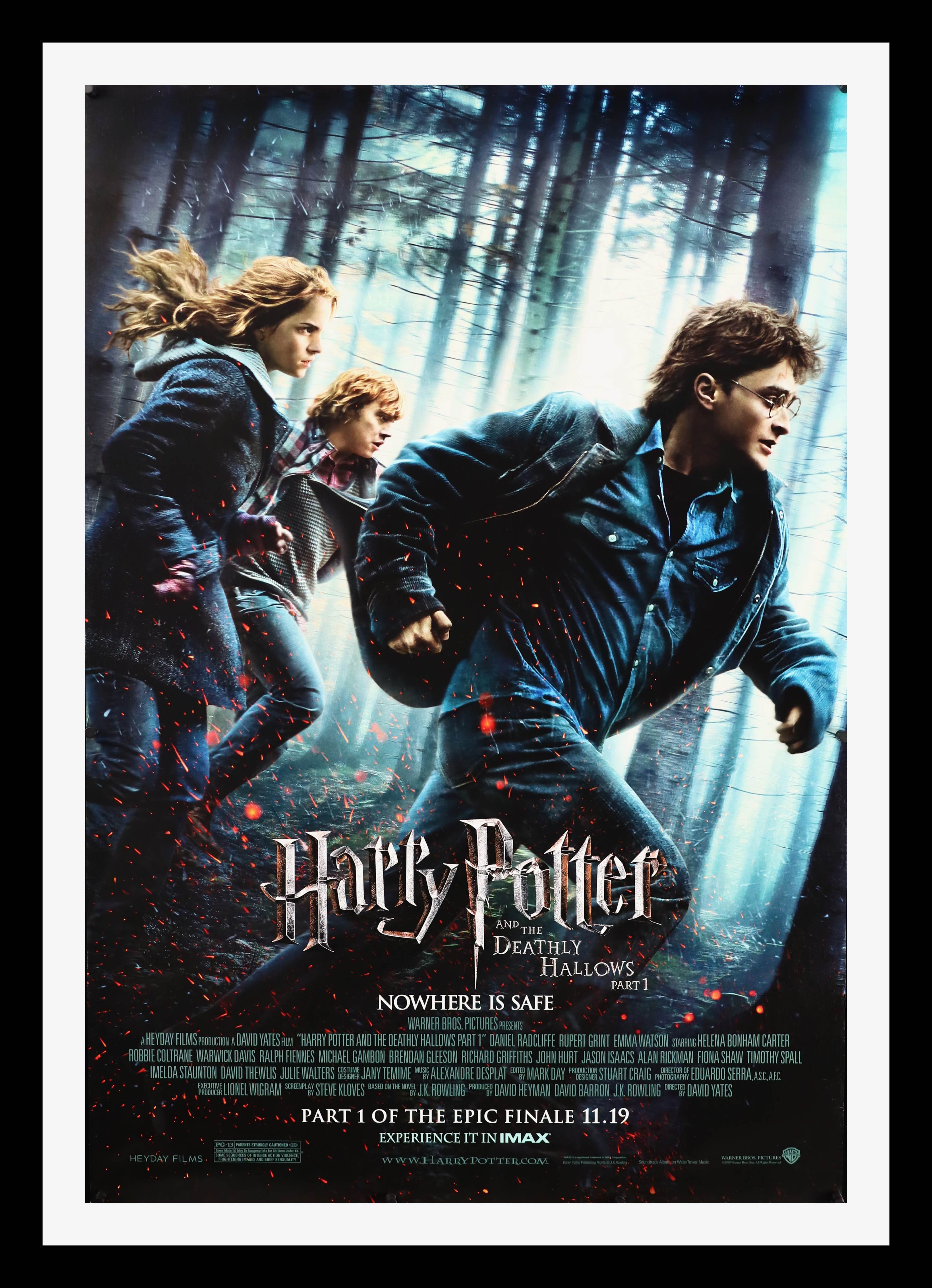 Harry Potter and the Deathly Hollows - Part One Original Movie Poster