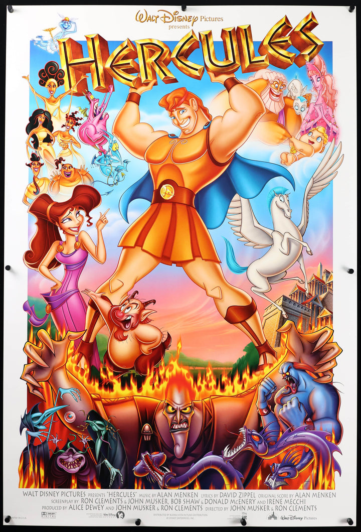 Hercules Original Movie Poster