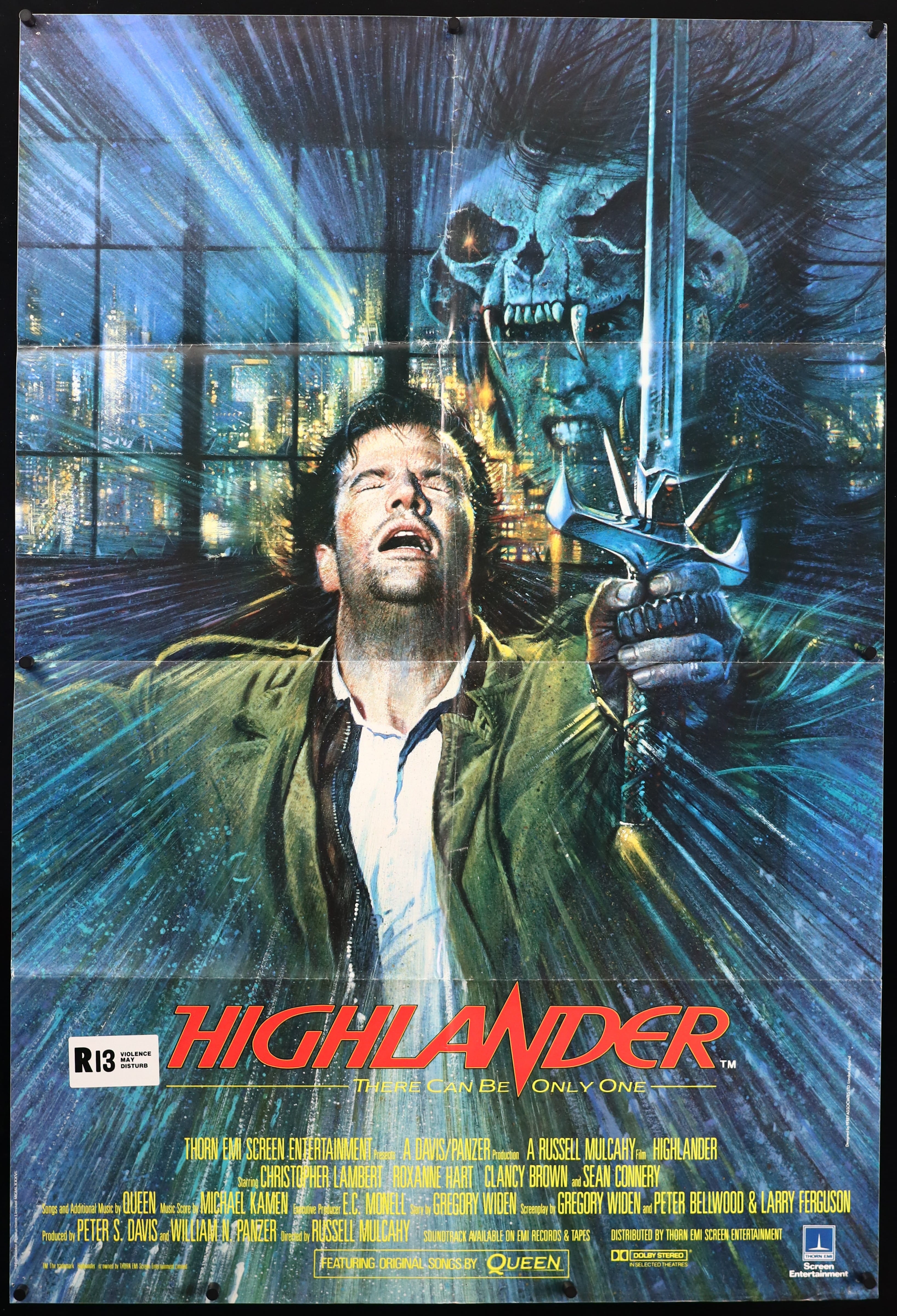 Highlander Original Movie Poster - Famous Movie Posters