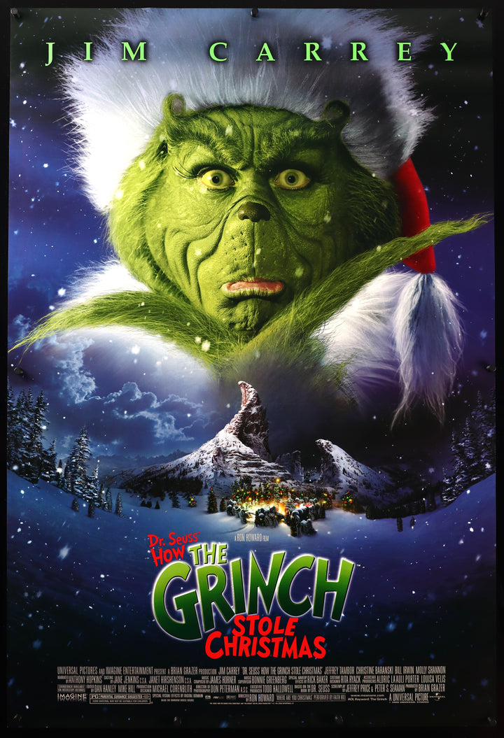 How The Grinch Stole Christmas Original Movie Poster
