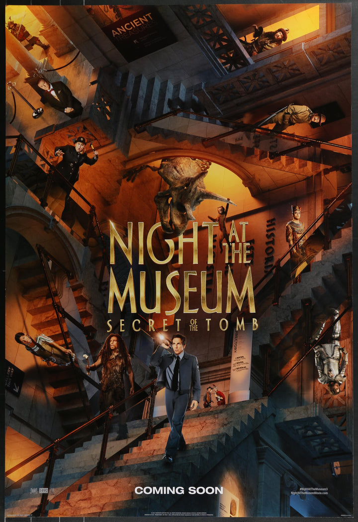 Night at the Museum: Secret of the Tomb Original Movie Poster