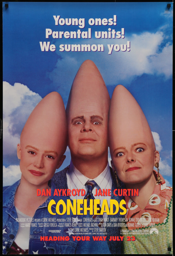 Coneheads Original Movie Poster