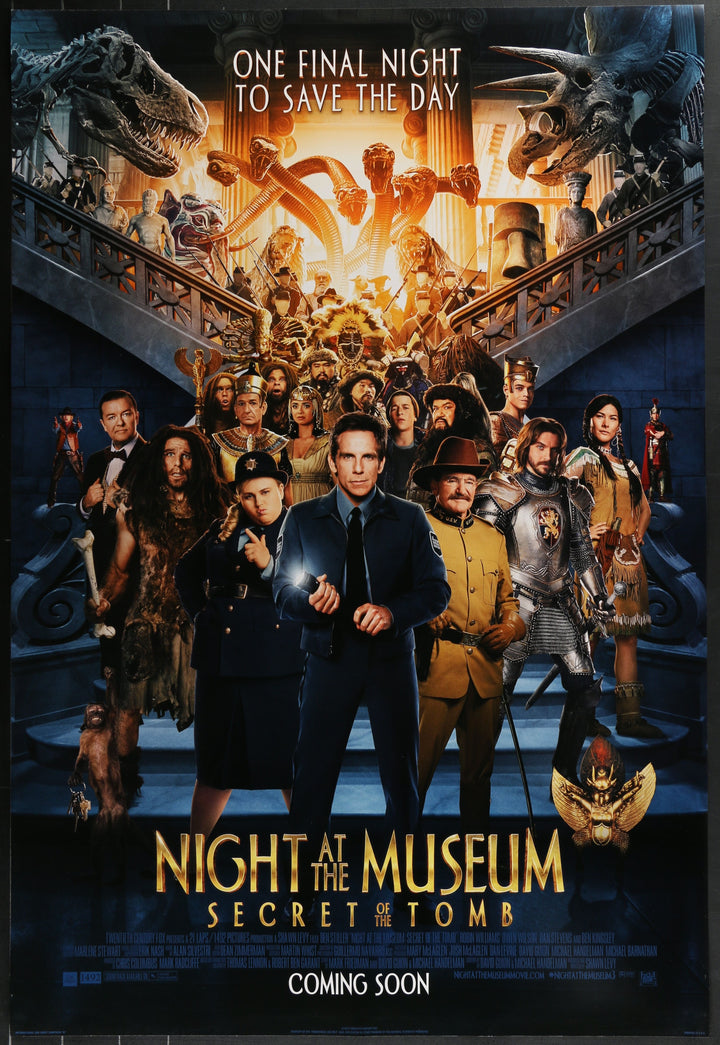 Night at the Museum: Secret of the Tomb Style B Original Movie Poster