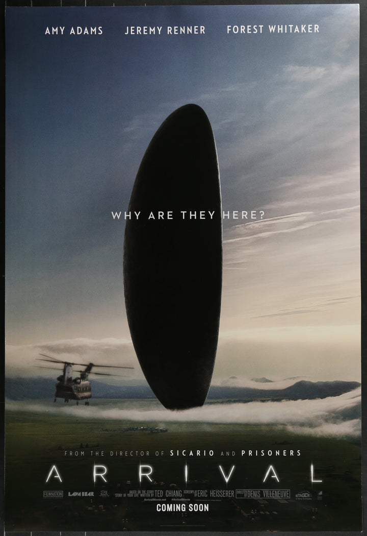 Arrival Original Movie Poster