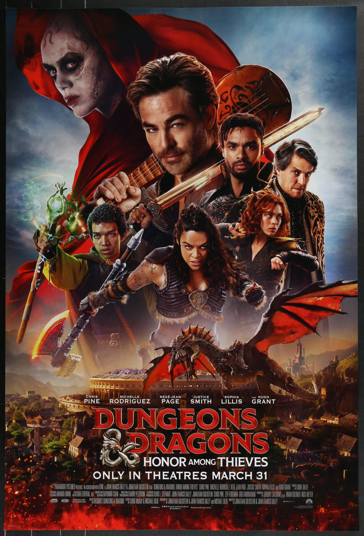 Dungeons & Dragons: Honor Among Thieves Original Movie Poster