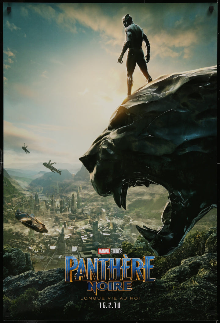 Black Panther (French) Original Movie Poster