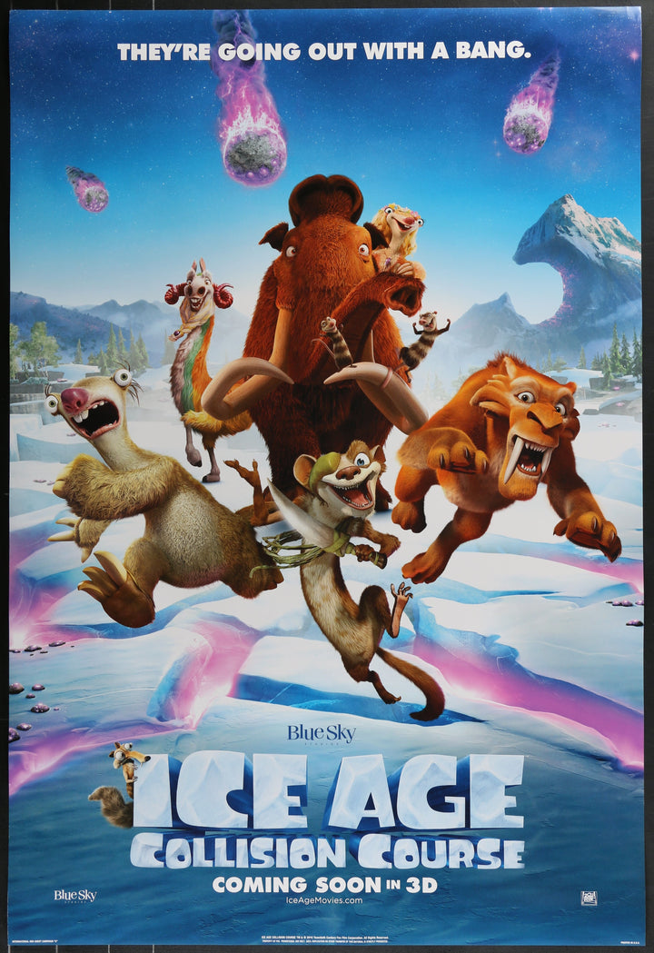 Ice Age: Collision Course Original Movie Poster