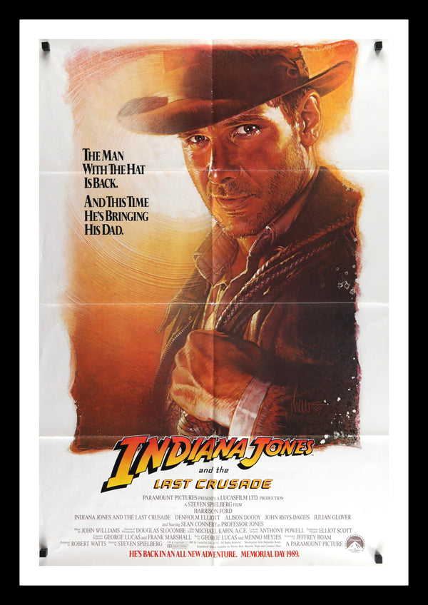 Indiana Jones and the Last Crusade Original Movie Poster