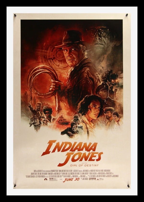 Indiana Jones and the Dial of Destiny Original Movie Poster
