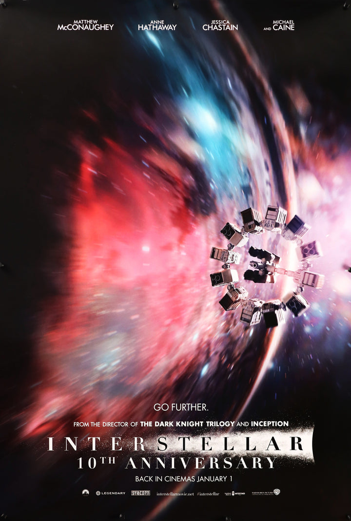 Interstellar 10th Anniversary Style Three Original Movie Poster