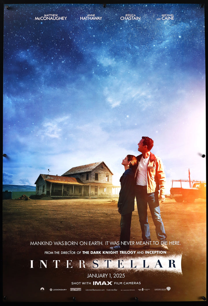 Interstellar 10th Anniversary Style Two Original Movie Poster