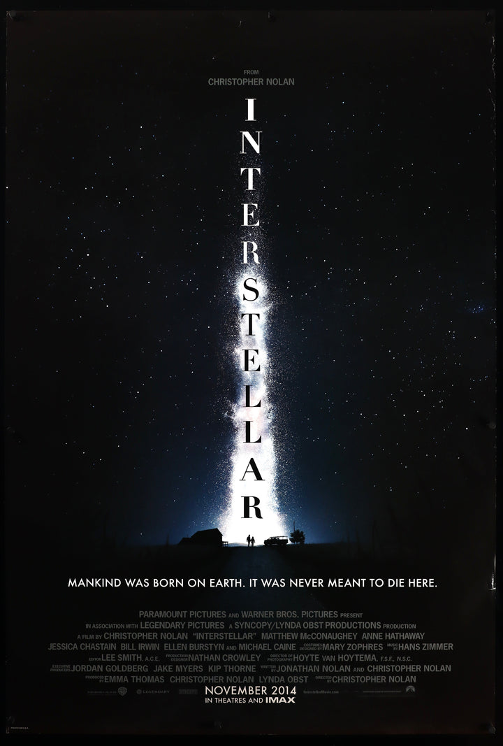 Interstellar Original Movie Poster - Famous Movie Posters