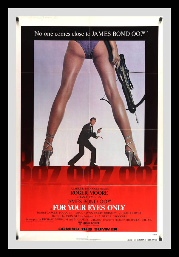 James Bond for Your Eyes Only (Advance) Original Movie Poster