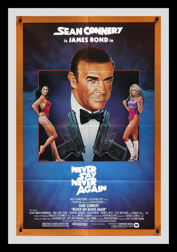 James Bond Never Say Never Again Original Movie Poster