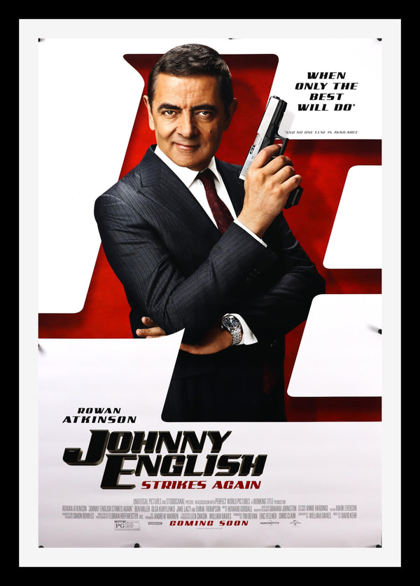 Johnny English Strikes Again Original Movie Poster