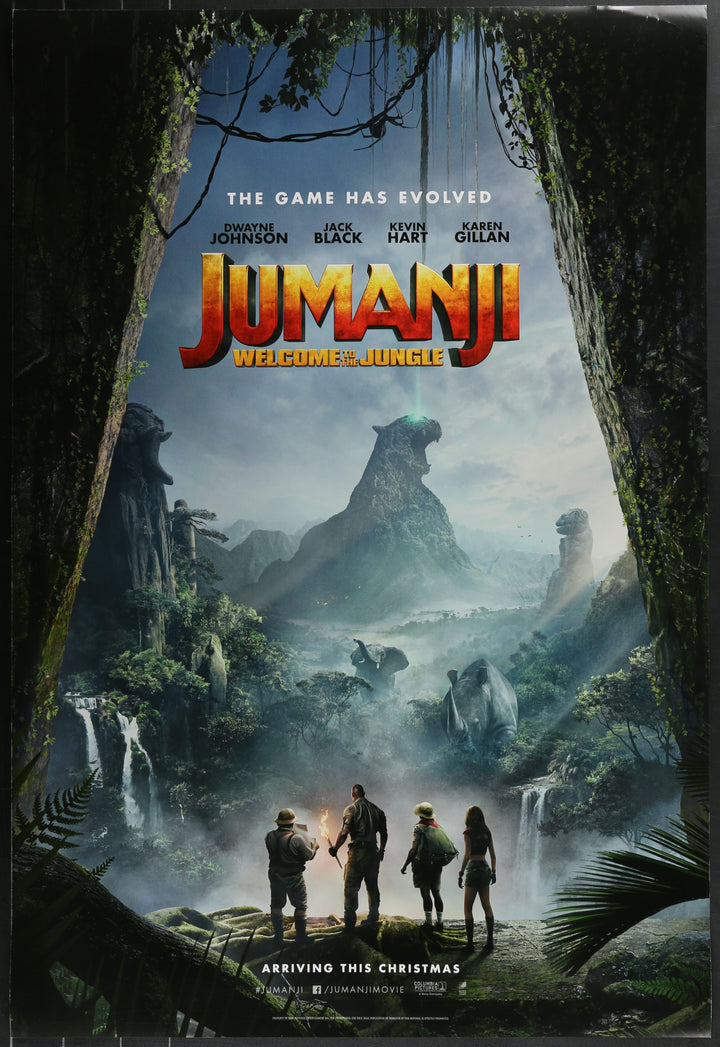 Jumanji: Welcome to the Jungle Original Movie Poster