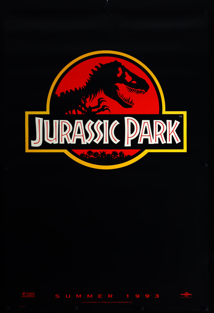 Jurassic Park Original Movie Poster