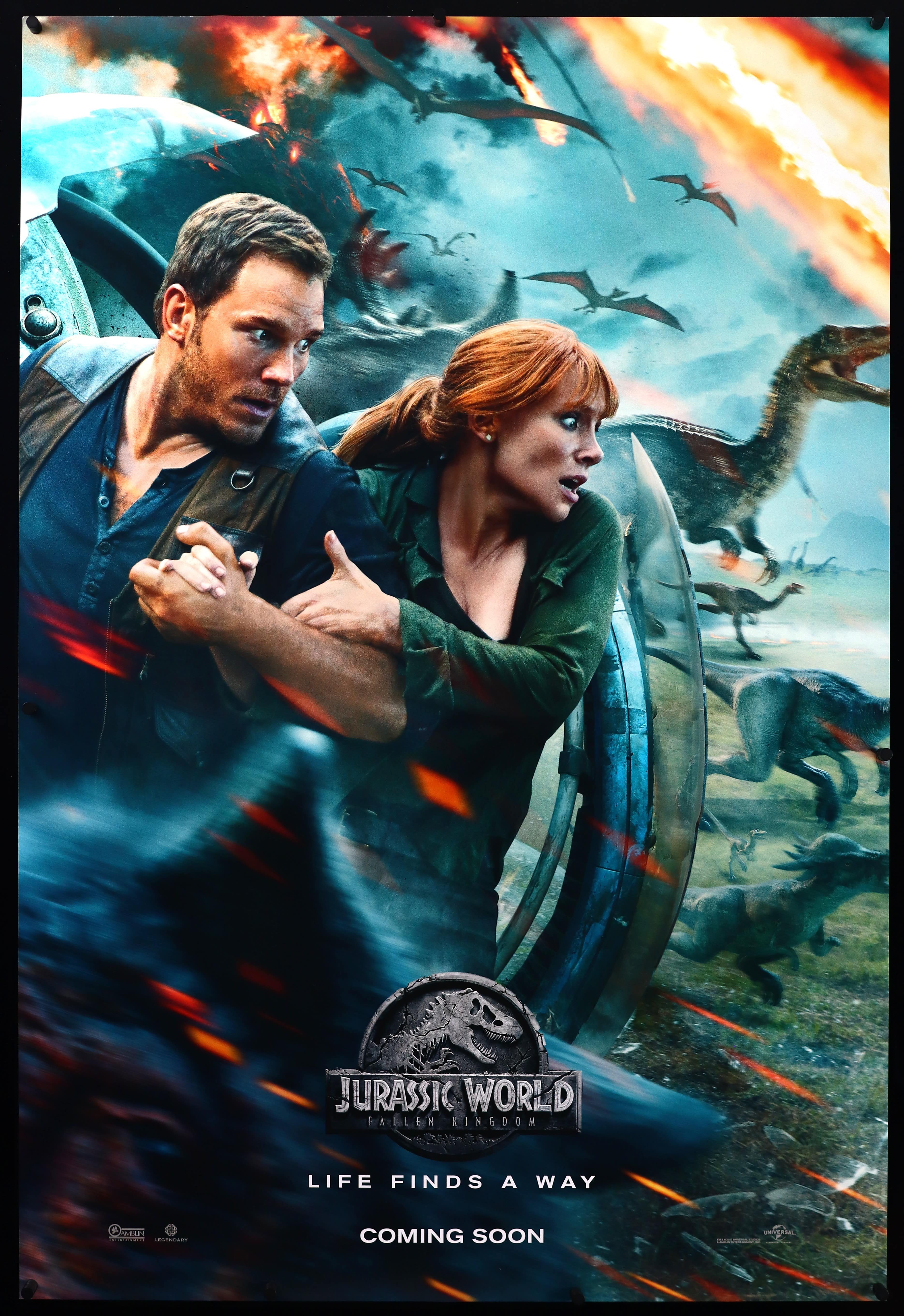 Jurassic World - Fallen Kingdom Original Movie Poster - Famous Movie