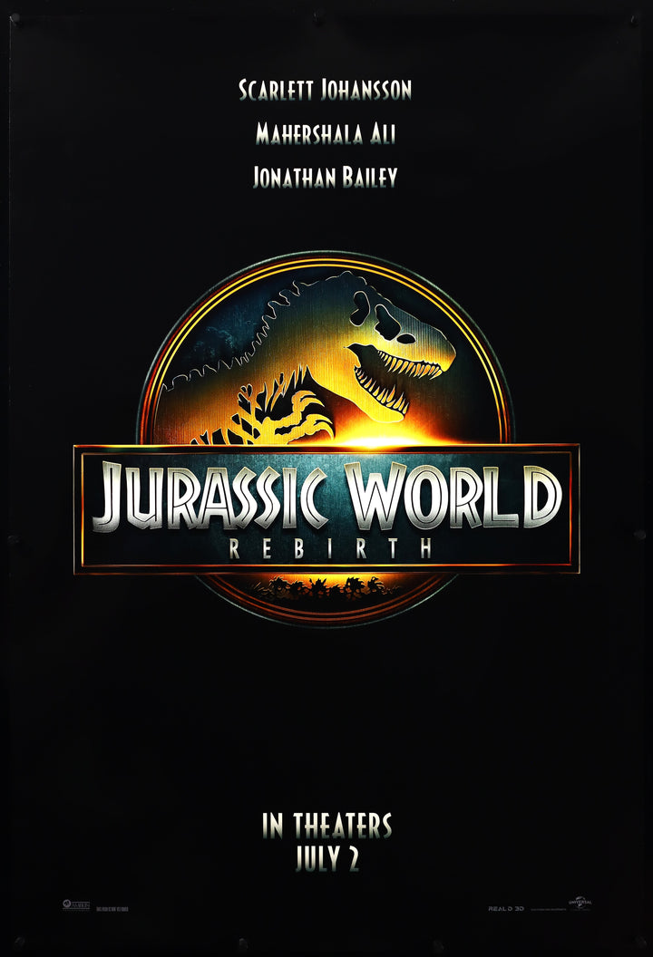 Jurassic World - Rebirth Original Movie Poster