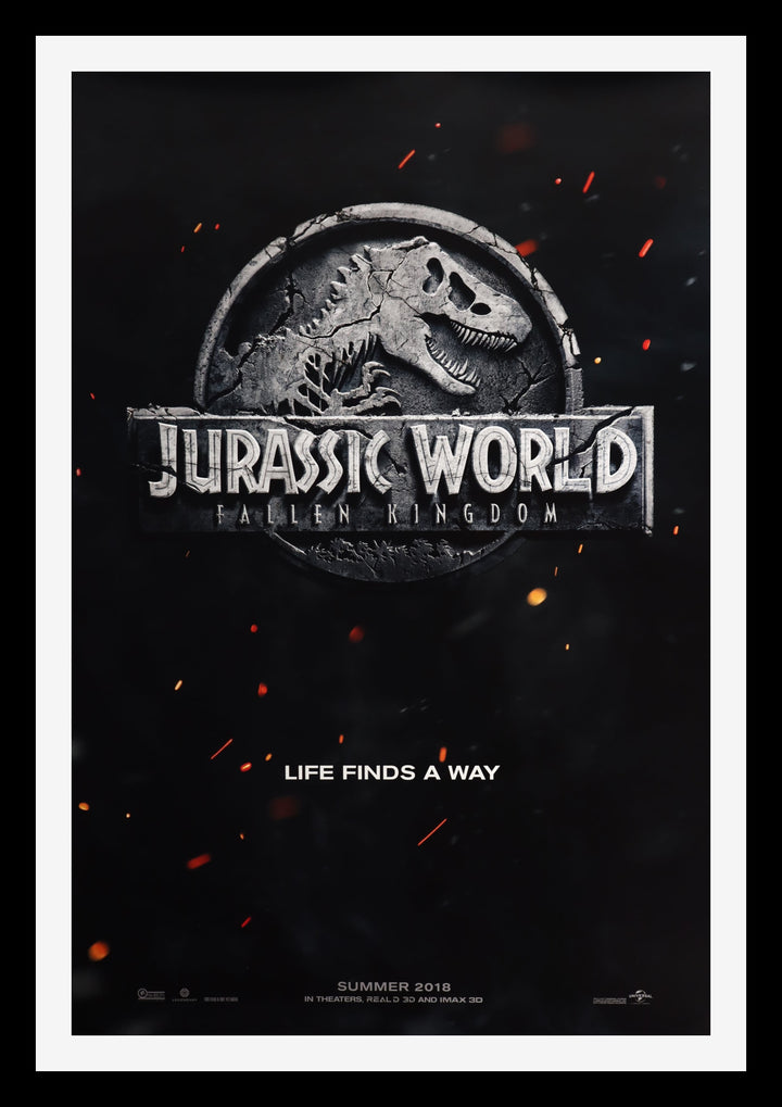 Jurassic Park Fallen Kingdom Original Movie Poster