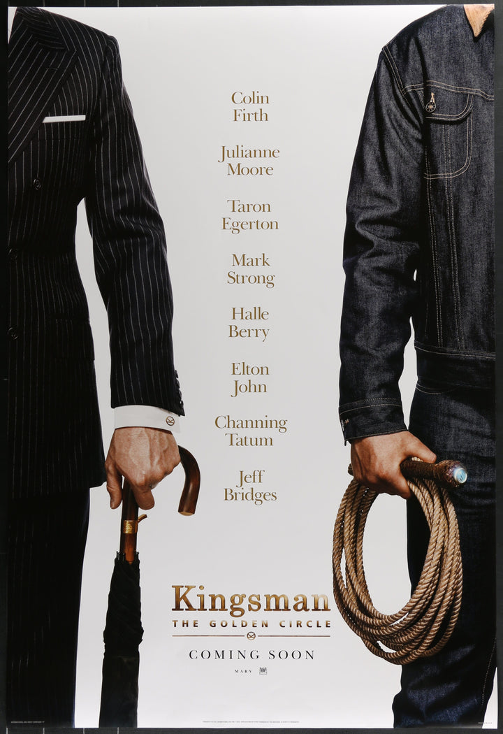 Kingsman: The Golden Circle Style B Original Movie Poster