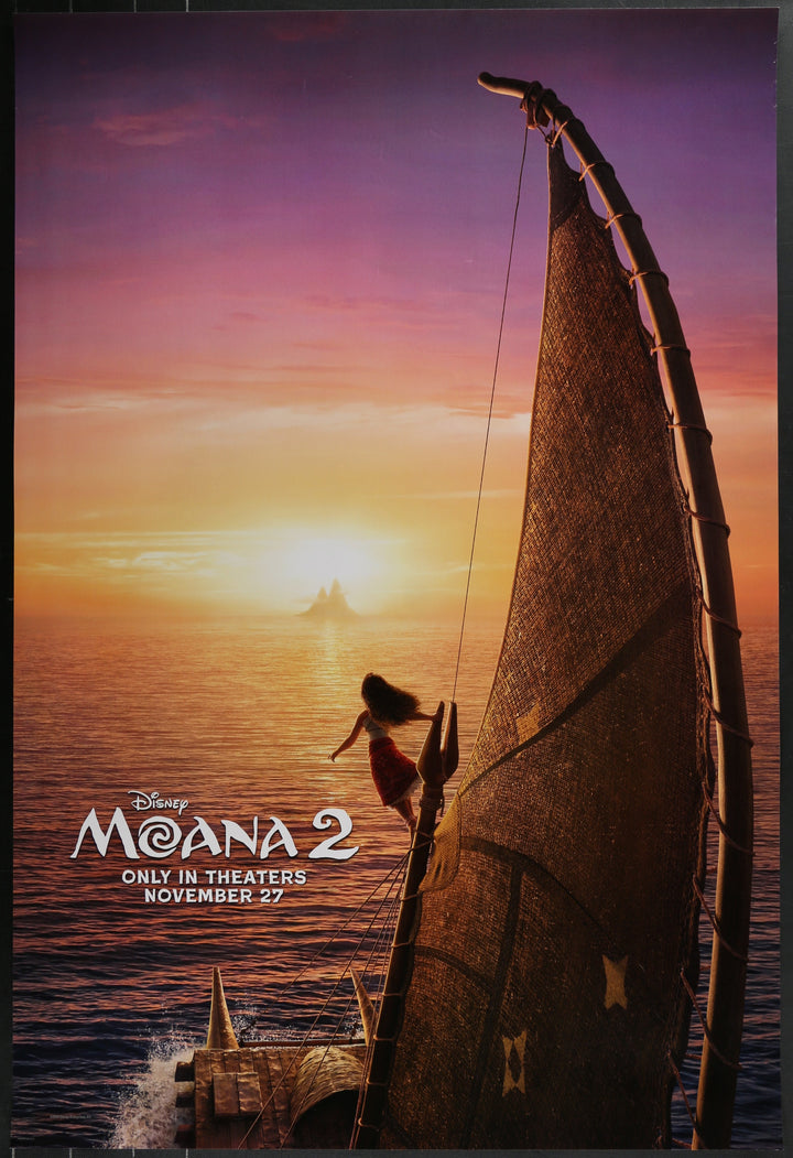 Moana 2 Style A Original Movie Poster