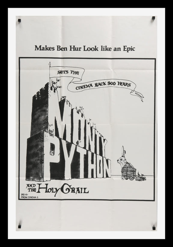 Monty Python and the Holy Grail Original Movie Poster - Famous Movie ...