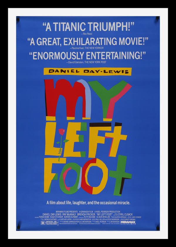 My Left Foot Original Movie Poster